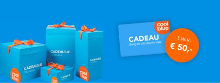 Coolblue energie actie: Coolblue energie actie met gratis cadeaubon