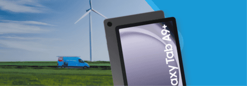 Coolblue energie actie: Coolblue Energie met gratis Samsung Tablet t.w.v. € 225,-